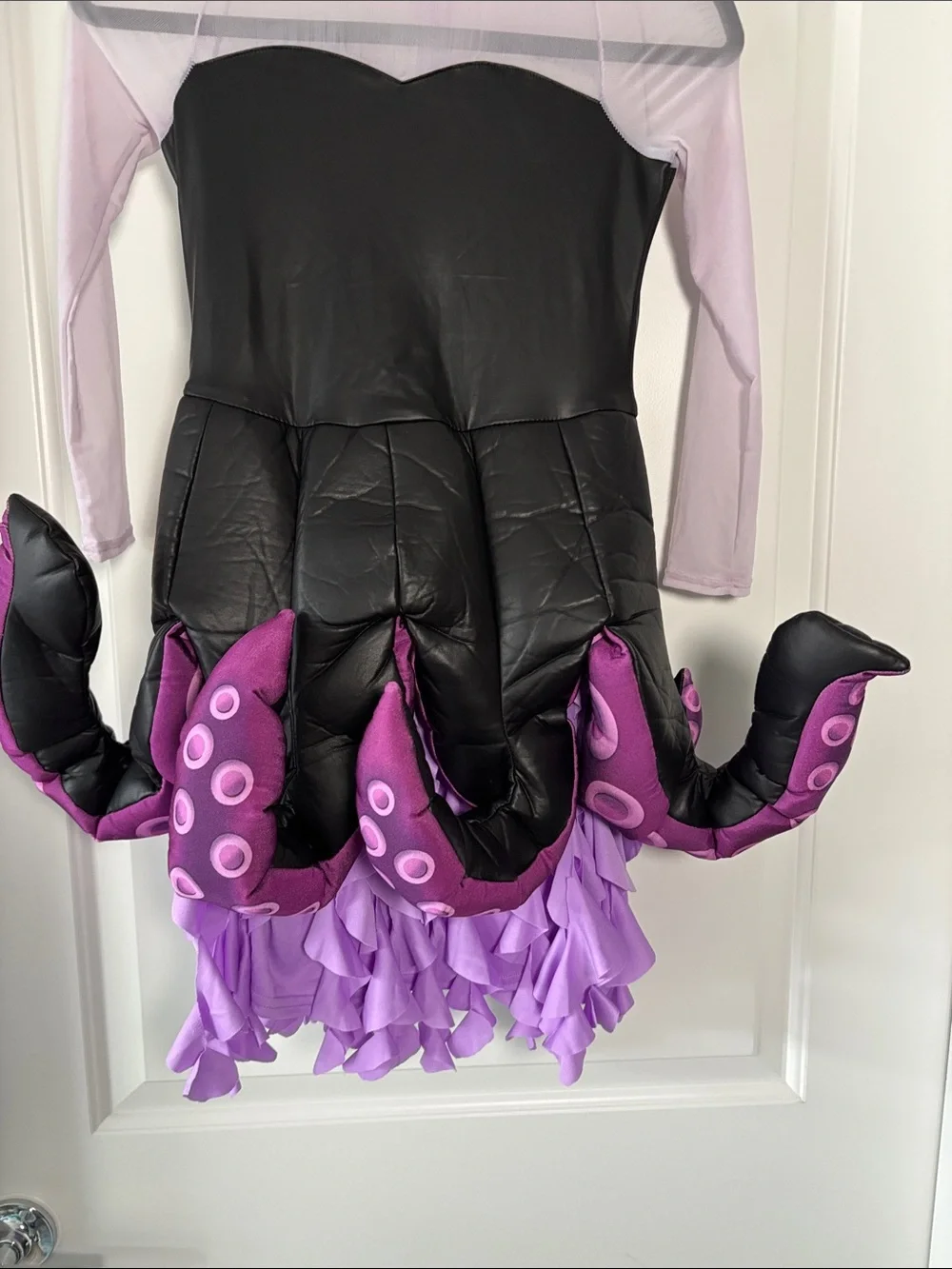Girls' M Disney.com Purple Ursula Octopus Halloween Costume Dress Villain